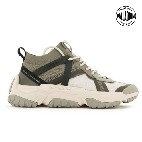 Pánské Tenisky Palladium Off-grid LO Adventure Olivy Zelené | CZ TPM-64W